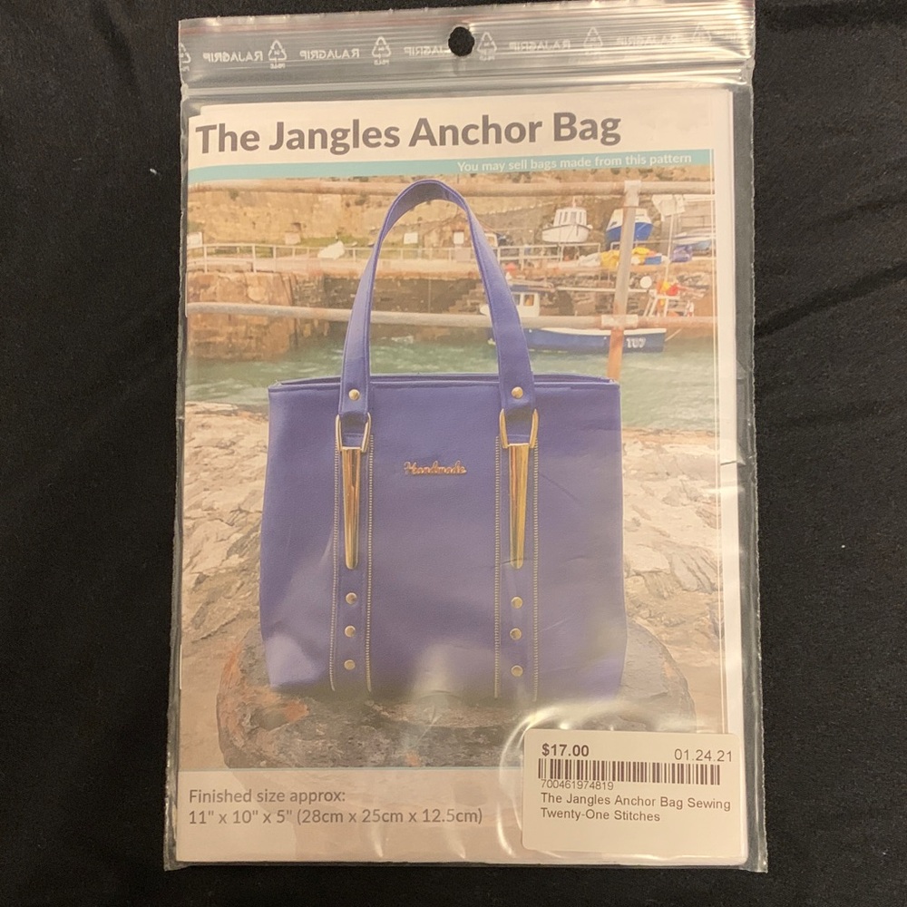 Blue Anchor Bag